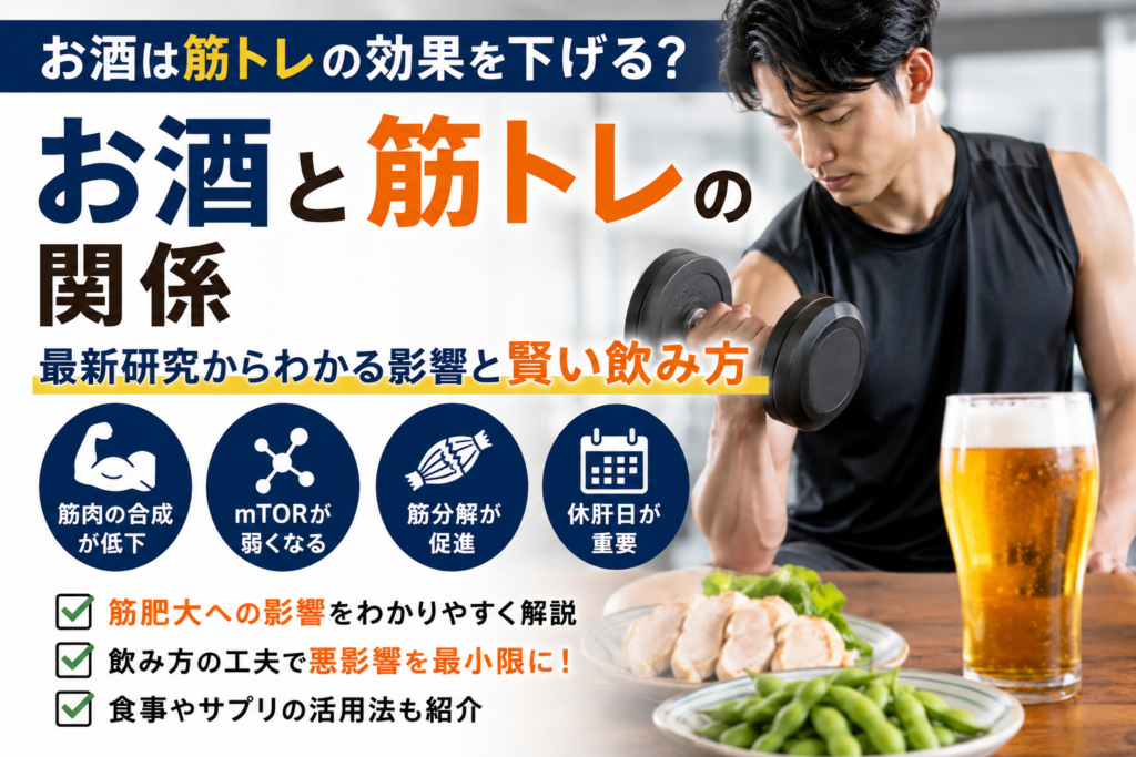 お酒と筋トレの関係