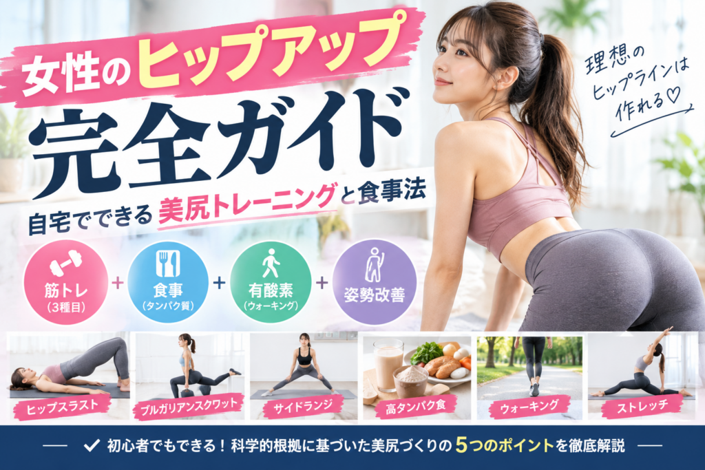 女性のヒップアップ完全ガイド